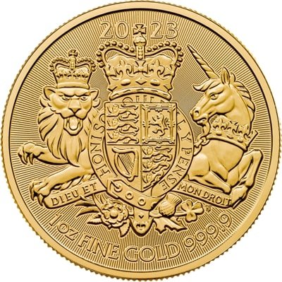 1 oz Gold 2023 Royal Arms