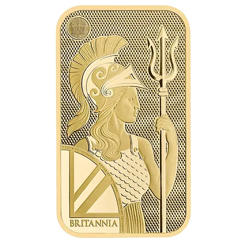 1 Unze Goldbarren Britannia Royal Mint NEU