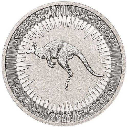1 Unze Platin Australien Känguru 2023