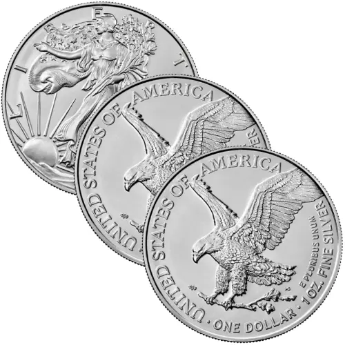 1 Unze Silber American Eagle diverse Jahrgänge Typ 2 (differenzbesteuert)