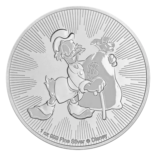 1 unze silber niue dagobert duck 2018