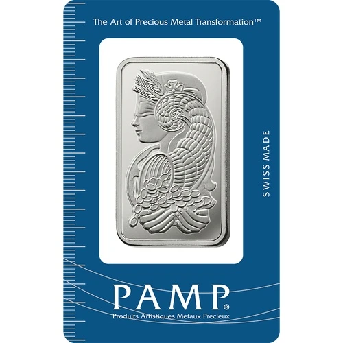 1 Unze Silberbarren PAMP Suisse Fortuna 1 Unze Silberbarren PAMP Suisse Fortuna