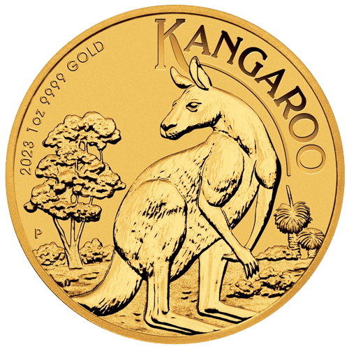 1 Unze Gold Australien Känguru 2023 