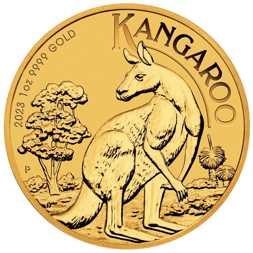 1 Unze Gold Australien Känguru 2023 