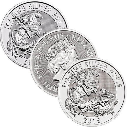 1 Unze Silber Valiant von Hersteller Royal Mint Sammelbild