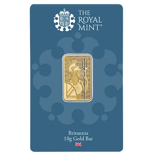 10 g Goldbarren Britannia Royal Mint NEU