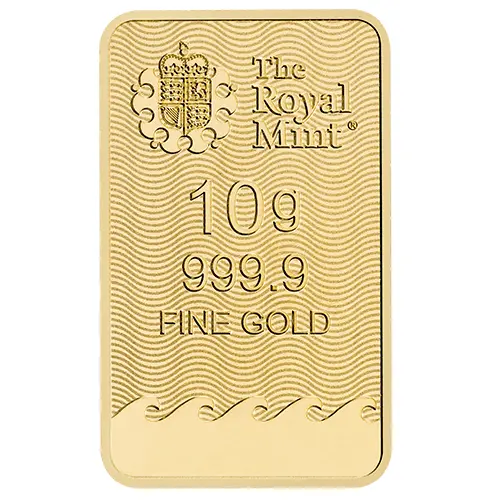 10 g Goldbarren Britannia Royal Mint NEU