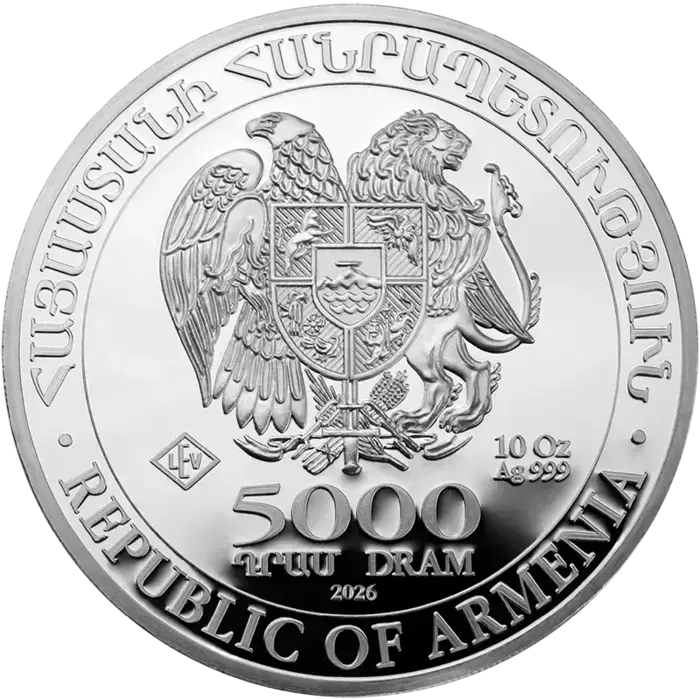 10 Unzen Silber Armenien Arche Noah 2026