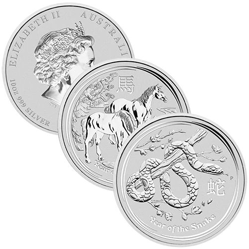 10 oz Silber Lunar II Sammelbild