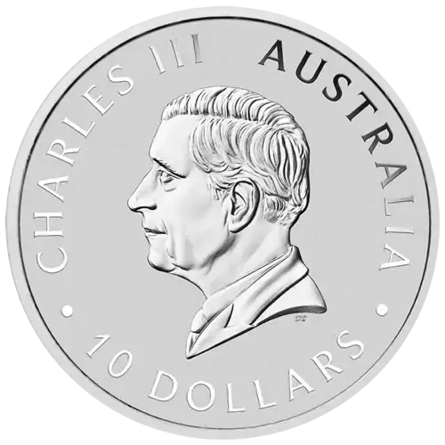 10 Unzen Silber Kookaburra 2026 (differenzbesteuert)