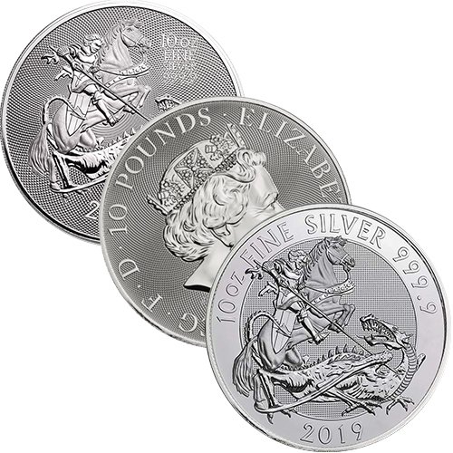 10 Unzen Silber Valiant von Hersteller Royal Mint 