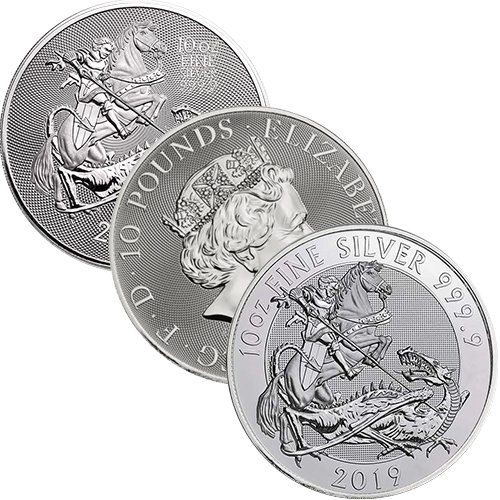 10 Unzen Silber Valiant von Hersteller Royal Mint