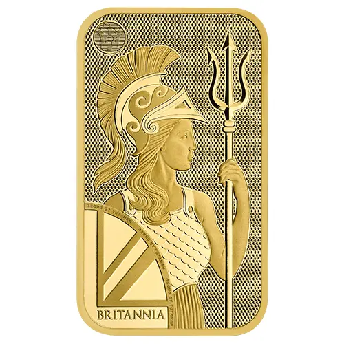 100 g Goldbarren Britannia Royal Mint NEU