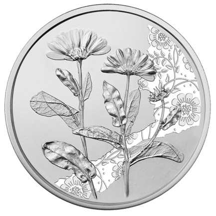15 g Silber 2022 Ringelblume 2022 