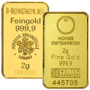 2 g goldbarren sammelbild