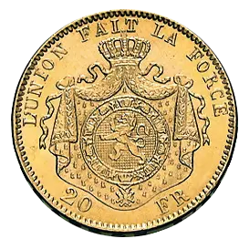 20 francs gold leopold ii ruckseite5mjuvkhnremiq