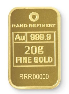 20 g Goldbarren Rand Refinery