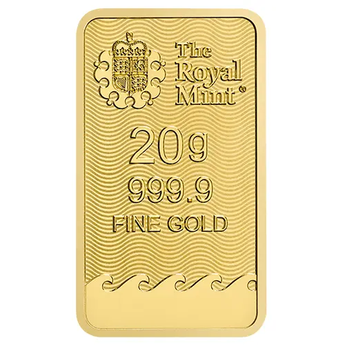 20 g Goldbarren Britannia Royal Mint NEU