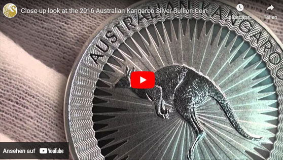 2016 Australian Kangaroo Silver Bullion Coin