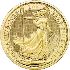 1 Unze Gold Britannia 2023 (lagernd Frankfurt)