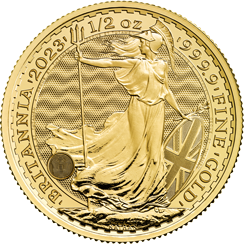 1/2 Unze Gold Britannia 2022 (zollfrei)