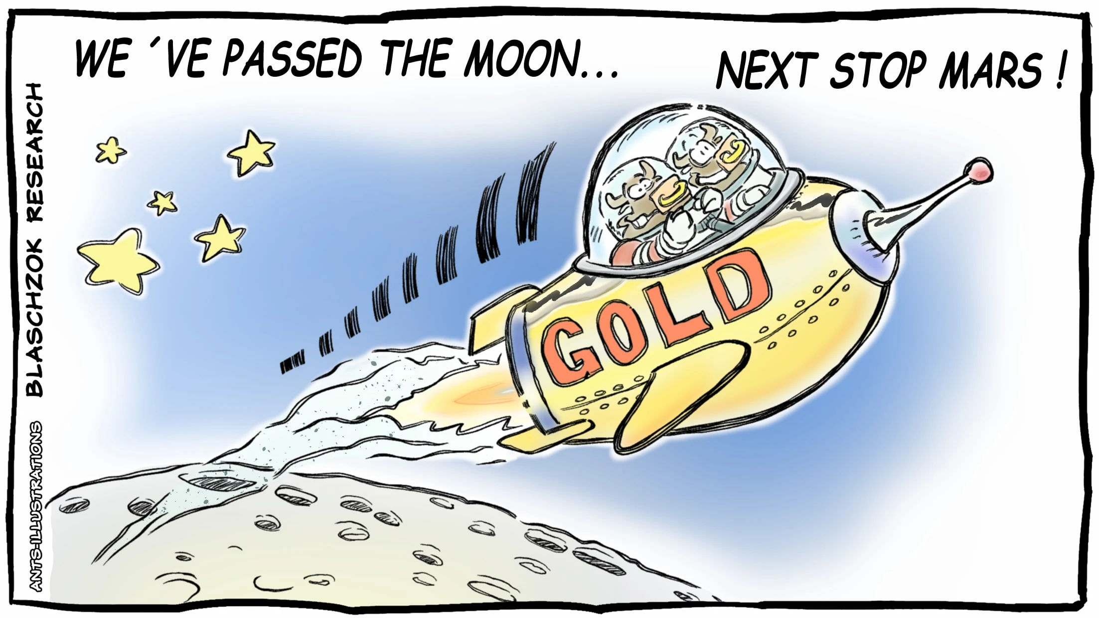 Cartoon: To Mars