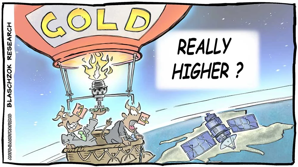 Der Goldpreis stieg zuletzt bis in die Stratosphäre – Selbst den Goldbugs wurde mulmig dabei