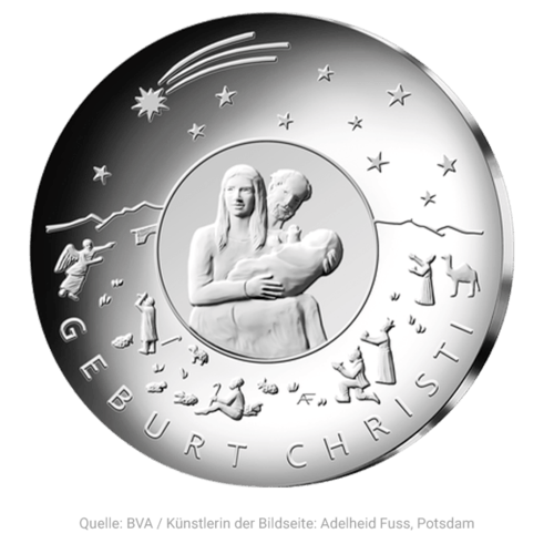 25 Euro Sammlermünze Geburt Christi