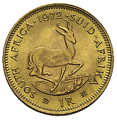 3,66 g Gold 1 Rand Goldmünze Südafrika Wert