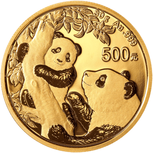 30 g Gold China Panda 2021