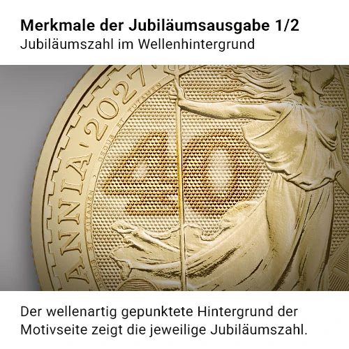 1/10 Unze Gold Britannia 2027 1/10 Unze Gold Britannia 2027