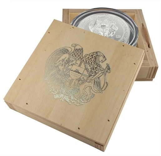 5 kilo silber arche noah 2025 masterbox