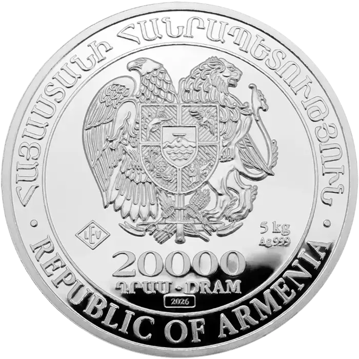 5 kg Silber Armenien Arche Noah 2026