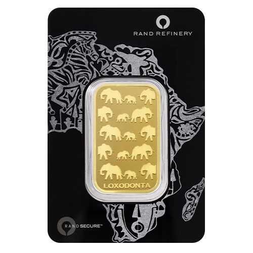 50 g Goldbarren Rand Refinery