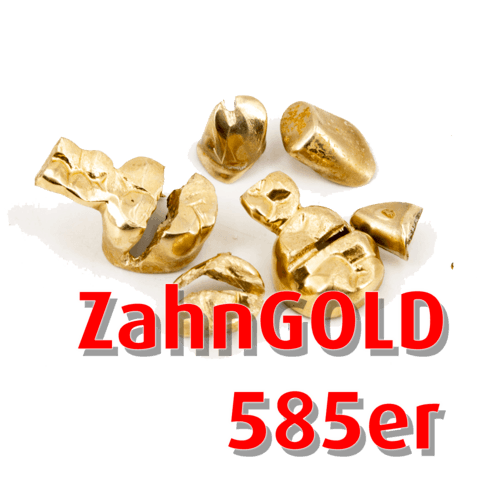 Zahngold gelb/sauber/585 Gold