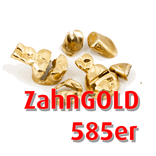 Zahngold gelb/sauber/585 Gold