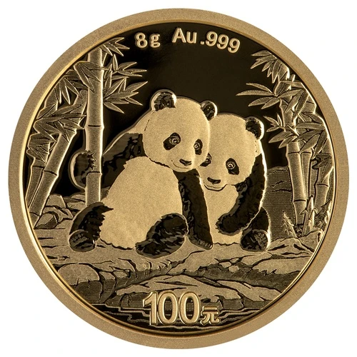 8 g Gold China Panda 2026