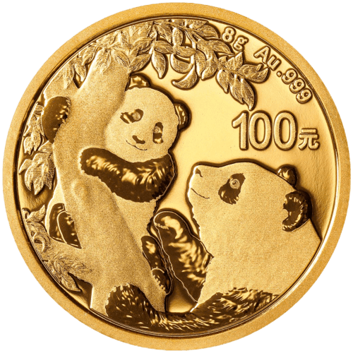 8g gold china panda 2021