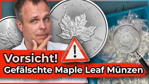Gefälschte Maple Leaf Münzen erkennen