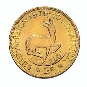 7,32 g Gold 2 Rand Südafrika diverse Jahrgänge