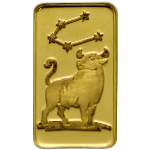 Vorderseite Goldbarren 1 Gramm, der Hersteller MünzManufaktur
