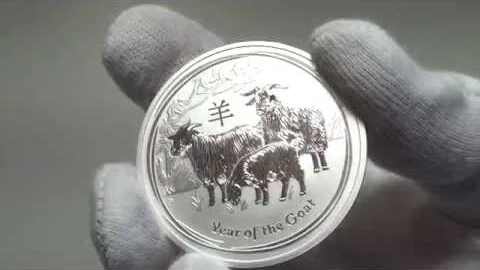 2015 Year of the Goat silver bullion coins