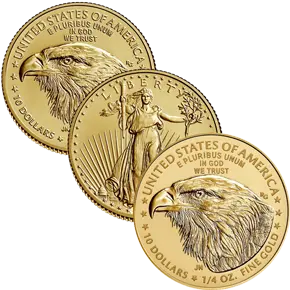 american eagle 1 4 unze gold sammelbild