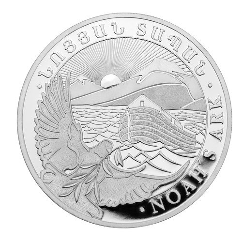 1 kg Silber Armenien Arche Noah 2024 (differenzbesteuert)