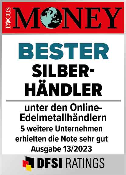 Focus Money Bester Silberhändler 2023