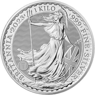 1 kg Silber Britannia 2023