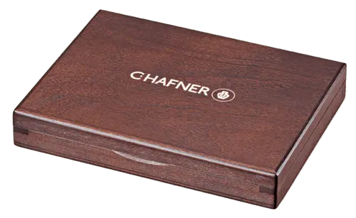 chaf geschenkbox mit logo