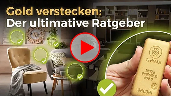 Gold zu Hause richtig verstecken Gold zu Hause richtig verstecken