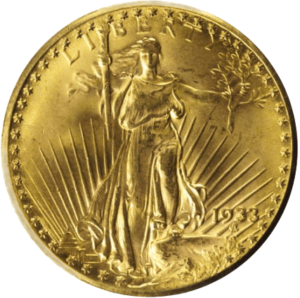 Vorderseite 20 US-Dollar Gold St. Gaudens Double Eagle 