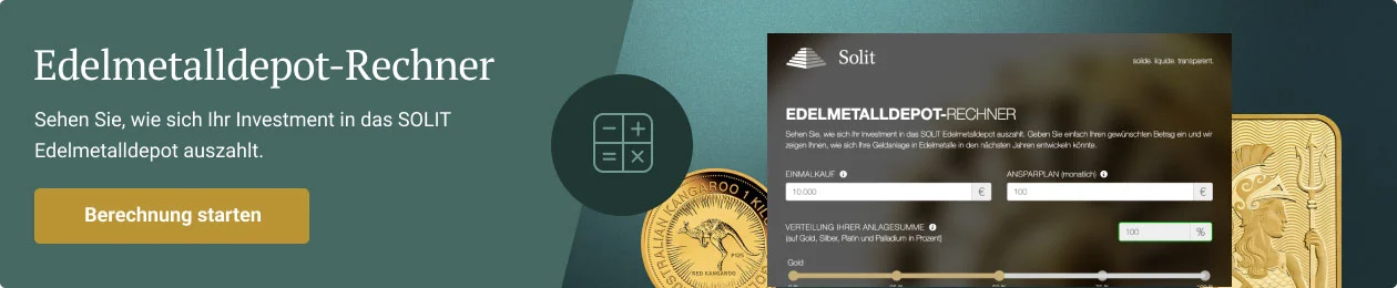 Edelmetall-Depotrechner